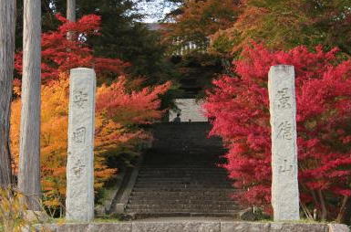広大な敷地には、20世紀最大の木造建築といわれている長生殿をはじめ、数々の神殿が建ち並んでいます。秋は紅葉のスポットとして有名です。